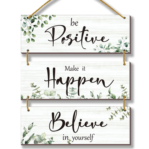 GreenLeaf Inspirational Wood Sign