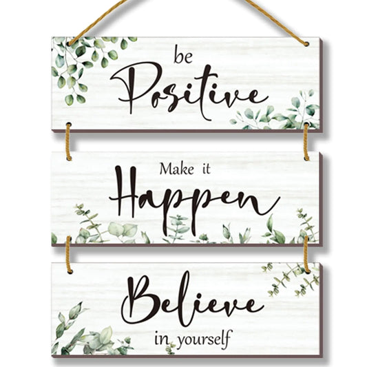 GreenLeaf Inspirational Wood Sign