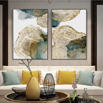 Nordic Modern Abstract Frameless Tree Texture Wall Art (30x40/40x50)