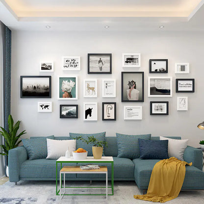 20 pcs Scandinavian Chic Photo Frame Wall Art