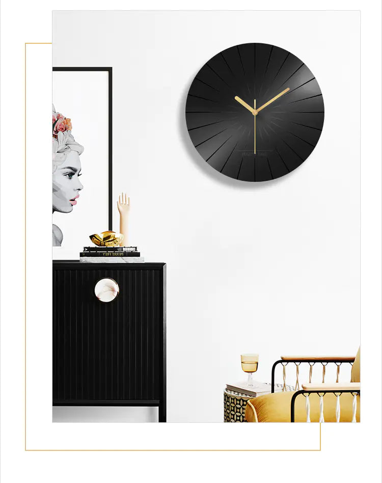 Modern Acrylic Geometric Wall Clock