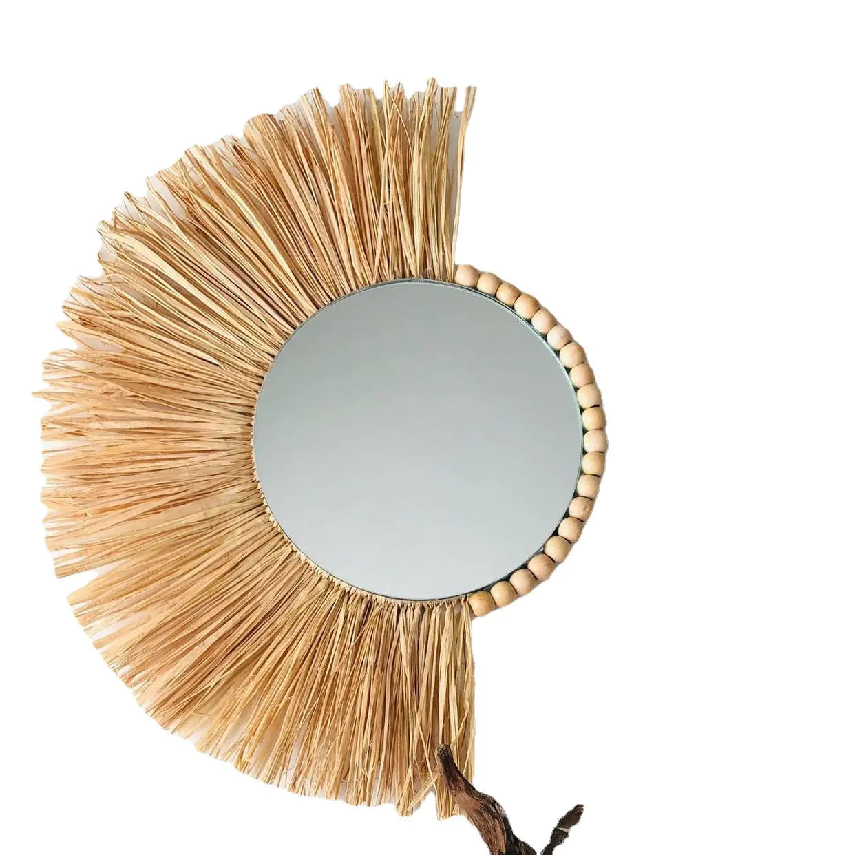 Artisan Moroccan Bead Mirror
