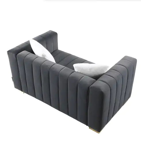 Contemporary Chesterfield Loveseat