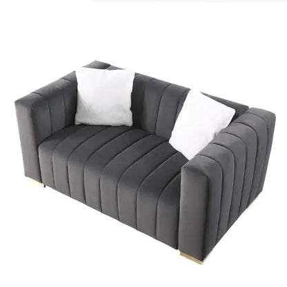 Contemporary Chesterfield Loveseat