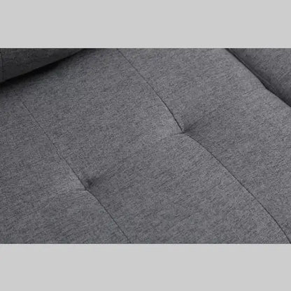 Modern Grey Fabric Sectional