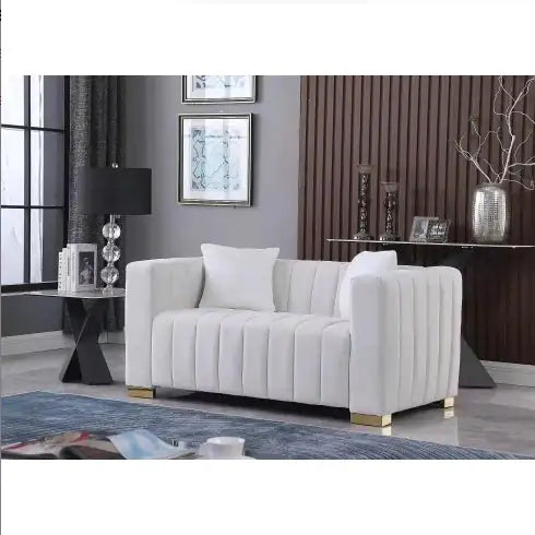 Contemporary Chesterfield Loveseat
