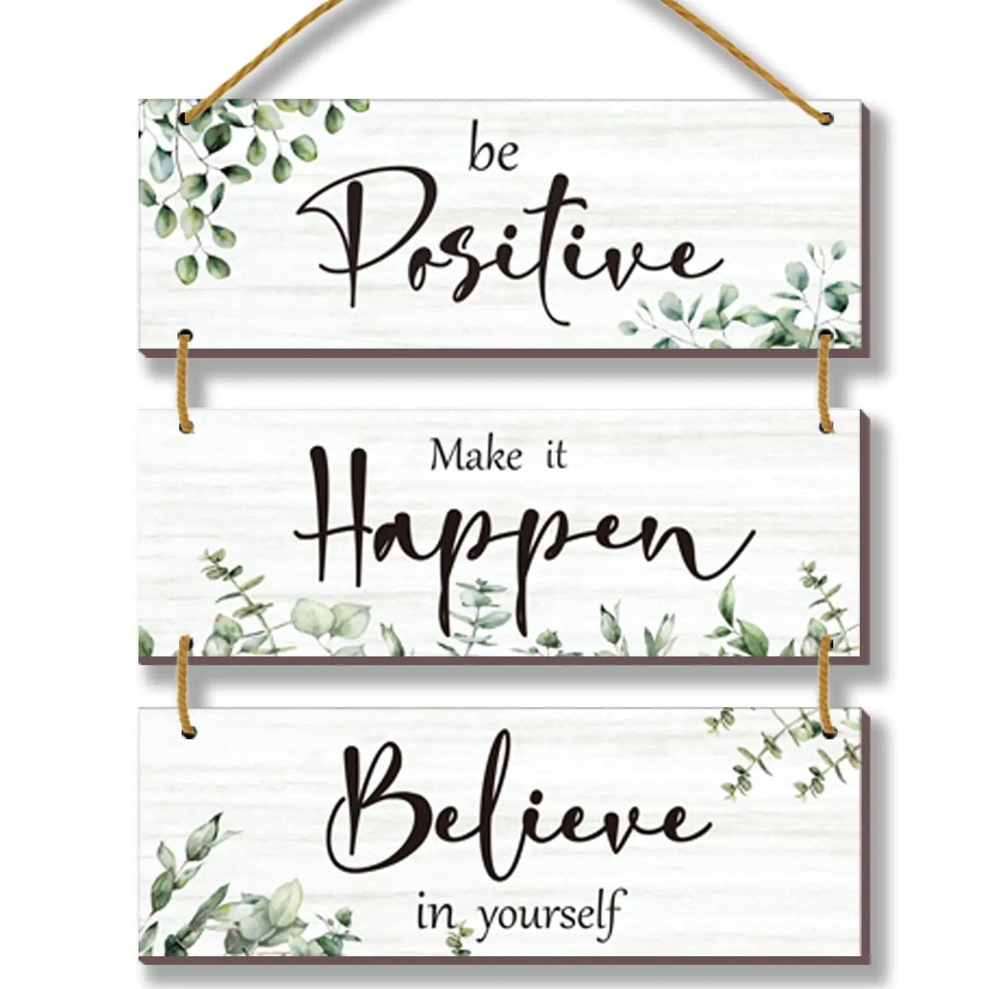 GreenLeaf Inspirational Wood Sign