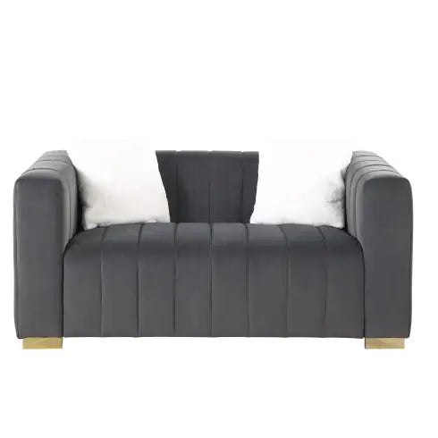 Contemporary Chesterfield Loveseat