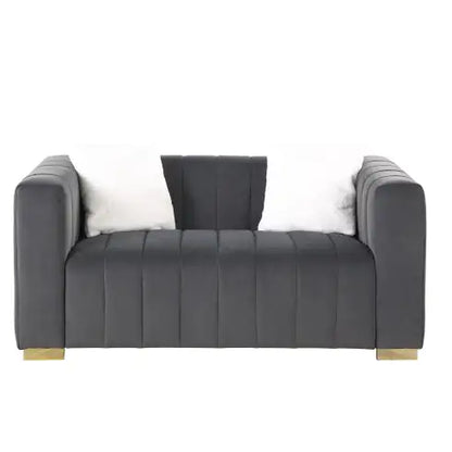 Contemporary Chesterfield Loveseat