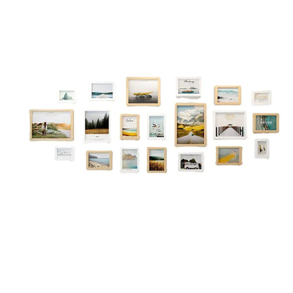 20 pcs Scandinavian Chic Photo Frame Wall Art