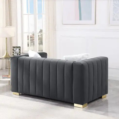 Contemporary Chesterfield Loveseat