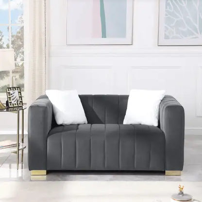 Contemporary Chesterfield Loveseat